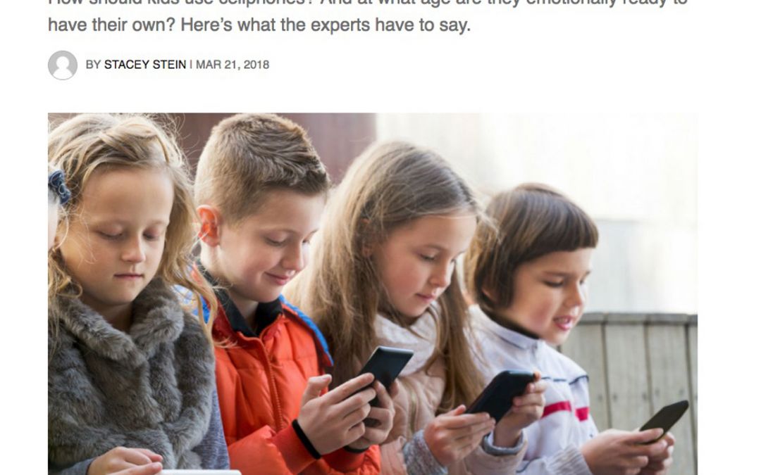 Today’s Parent, An age-by-age guide to kids and smartphones
